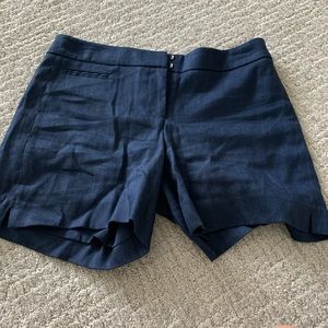 Royal Blue linen like shorts